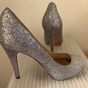 Badgley Mischka Sparkly High Heels